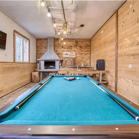 シャレー Maklen Gorski Kotar With Sauna And Jacuzzi Brod Moravice